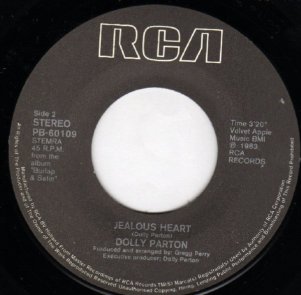 Dolly Parton : You Are (7", Single)
