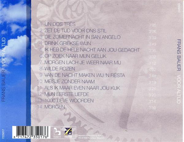 Frans Bauer : Voor Altijd (CD, Album)