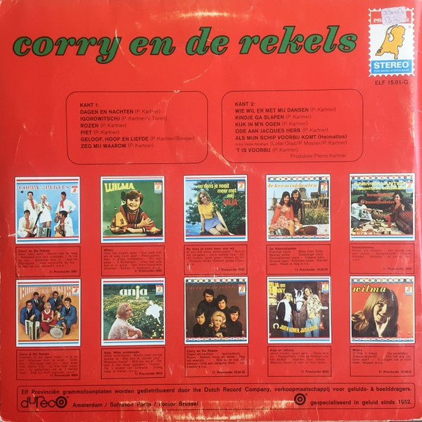 Corry En De Rekels : Corry En De Rekels 3 (LP, Album, Mono, Gat)