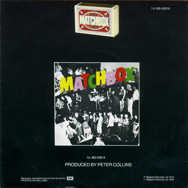 Matchbox (3) : Buzz Buzz A Diddle It (7", Single)