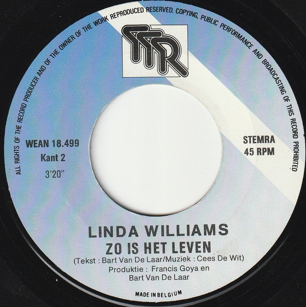 Linda Williams (2) : Het Is Een Wonder (7", Single)