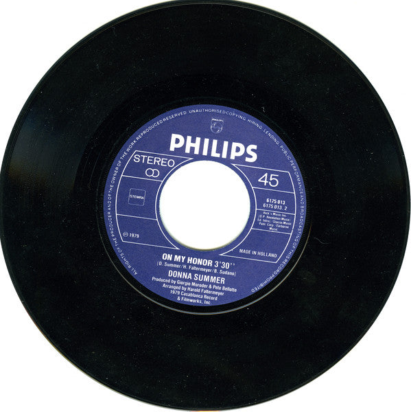 Donna Summer : Bad Girls (7", Single, M/Print)
