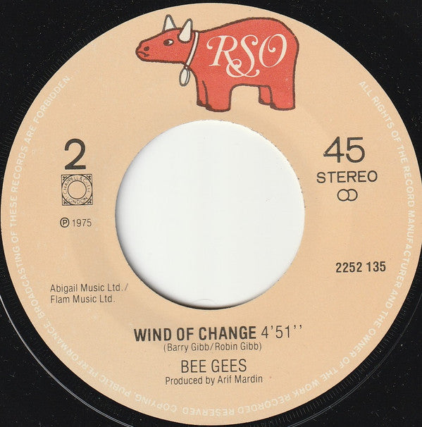 Bee Gees : Spirits Having Flown (7", Single)