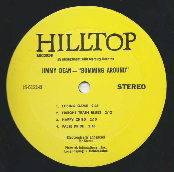Jimmy Dean : Bumming Around (LP, Comp)