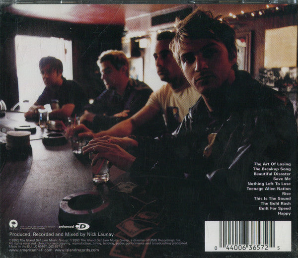 American Hi-Fi : The Art Of Losing (CD, Album, Enh)