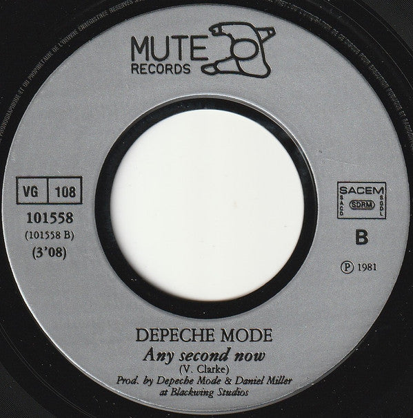 Depeche Mode : Just Can't Get Enough (7", Single, Mou)