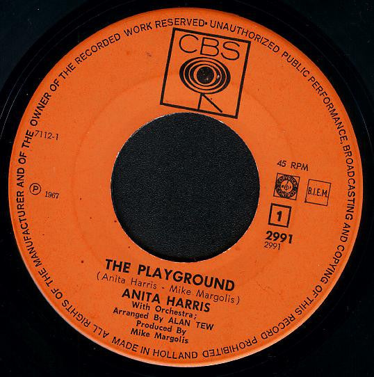 Anita Harris : The Playground (7", Single)