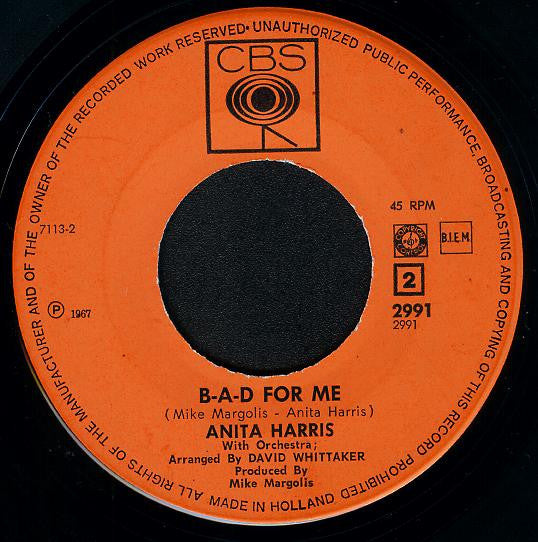 Anita Harris : The Playground (7", Single)