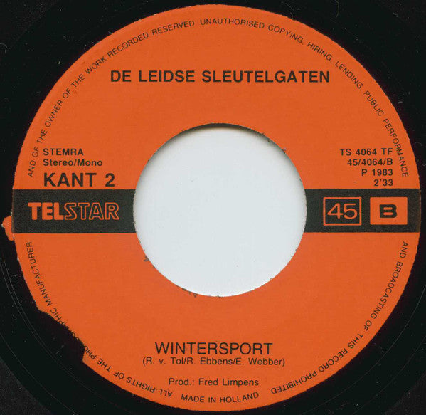 De Leidse Sleutelgaten : Allemaal Deuken (7", Single)