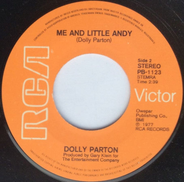 Dolly Parton : Here You Come Again (7", Single)