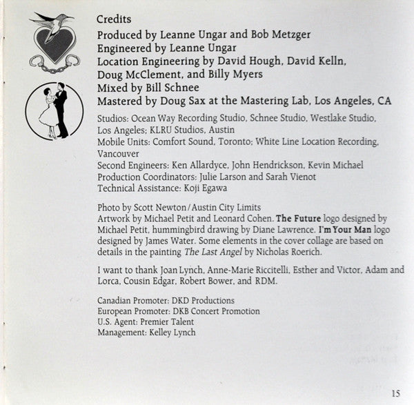Leonard Cohen : Cohen Live - Leonard Cohen In Concert (CD, Album)
