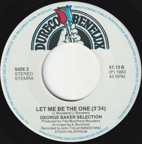 George Baker Selection : The Wind (Ay, Ay, Ay, Maria) (7", Single)