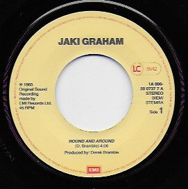 Jaki Graham : Round And Around (7", Single)