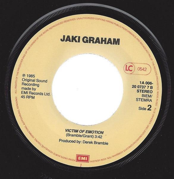 Jaki Graham : Round And Around (7", Single)