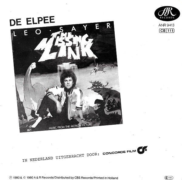 Leo Sayer : Shake The Hand (7")