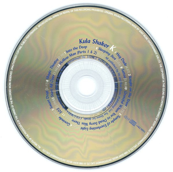 Kula Shaker : K (2xCD, Album, Ltd)