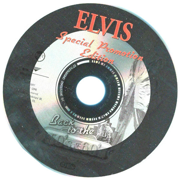 Elvis Presley : Back To The 50's & 60's (CD, Single, Promo)