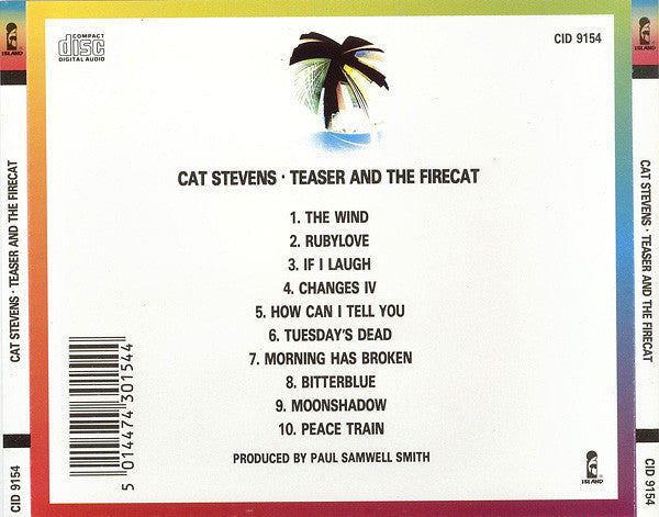 Cat Stevens : Teaser And The Firecat (CD, Album, RE)