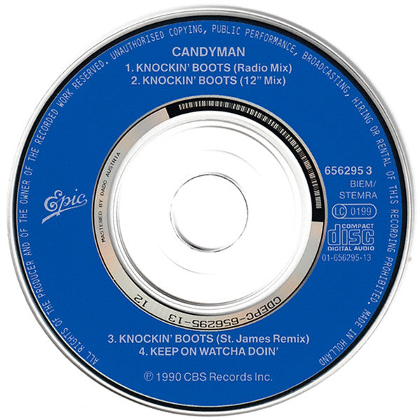Candyman : Knockin' Boots (CD, Mini, Maxi)