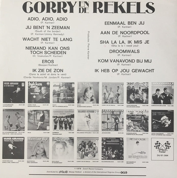 Corry En De Rekels : Corry En De Rekels 2 (LP, Album, Mono, M/Print, RE)