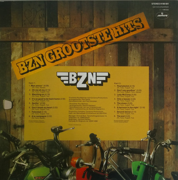 BZN : Grootste Hits (LP, Comp)