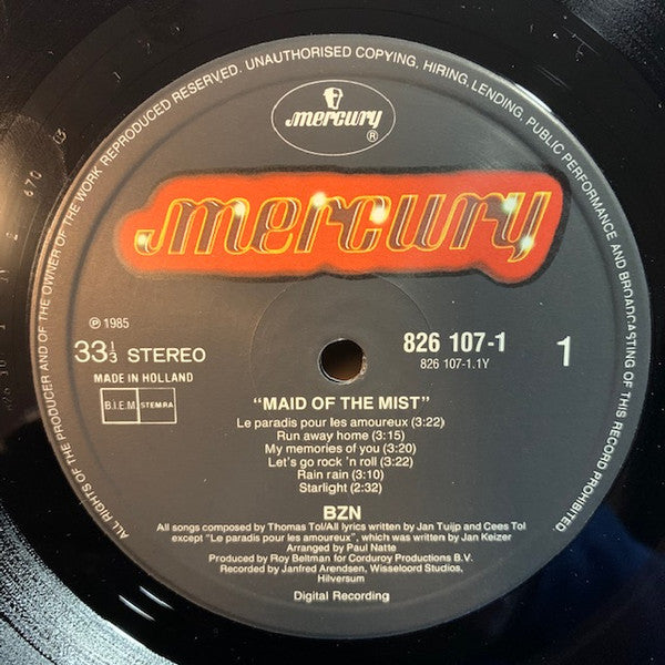 BZN : Maid Of The Mist (LP, Album)