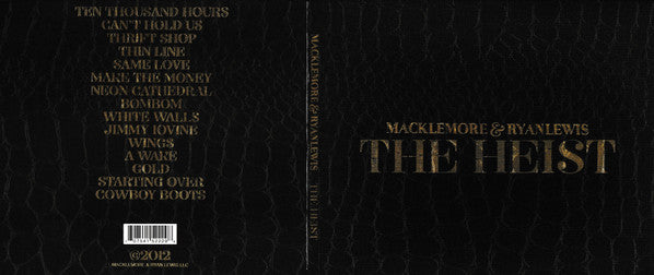 Macklemore & Ryan Lewis : The Heist (CD, Album, Dig)