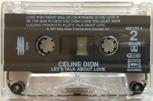 Céline Dion : Let's Talk About Love (Cass, Album)