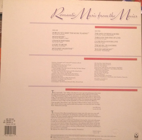 Andy Williams : Close Enough For Love (LP)