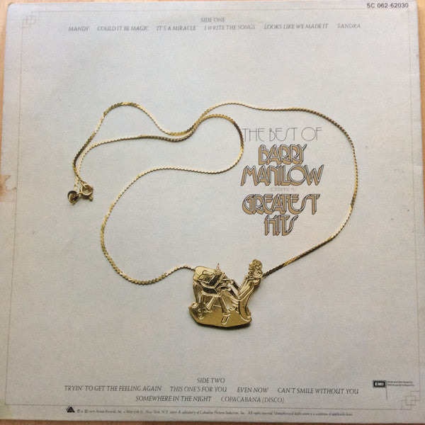 Barry Manilow : The Best Of Barry Manilow (LP, Comp, Gat)