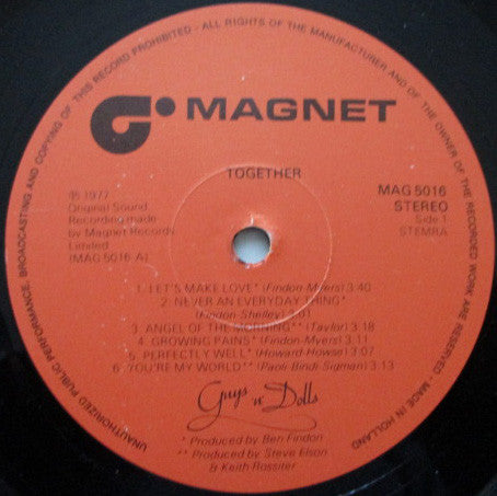 Guys 'n' Dolls* : Together (LP, Album)