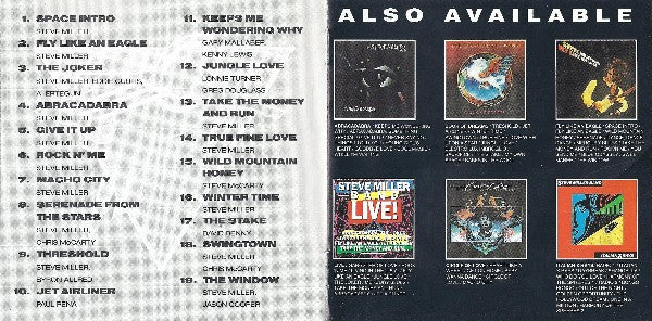 Steve Miller Band : The Very Best Of The Steve Miller Band (CD, Comp)