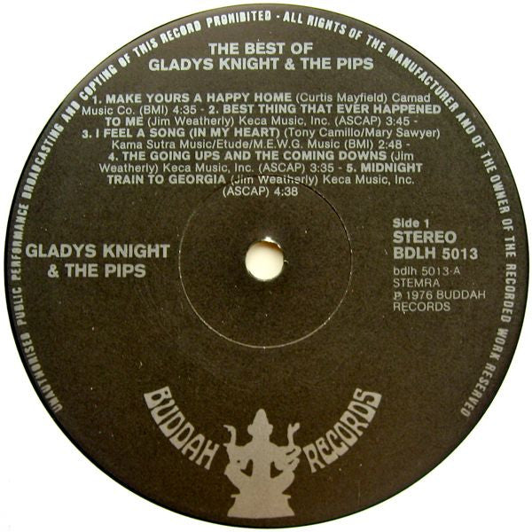Gladys Knight & The Pips* : The Best Of Gladys Knight & The Pips (LP, Comp)