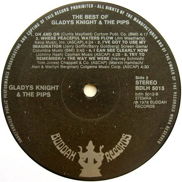 Gladys Knight & The Pips* : The Best Of Gladys Knight & The Pips (LP, Comp)