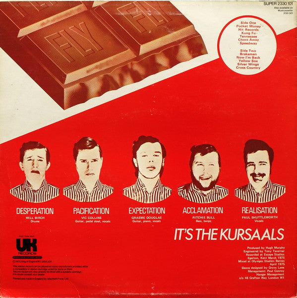 Kursaal Flyers : Chocs Away! (LP, Album)