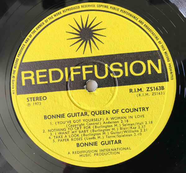 Bonnie Guitar : Queen Of Country (LP)