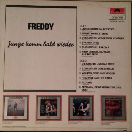 Freddy* : Junge Komm Bald Wieder (LP, Comp)