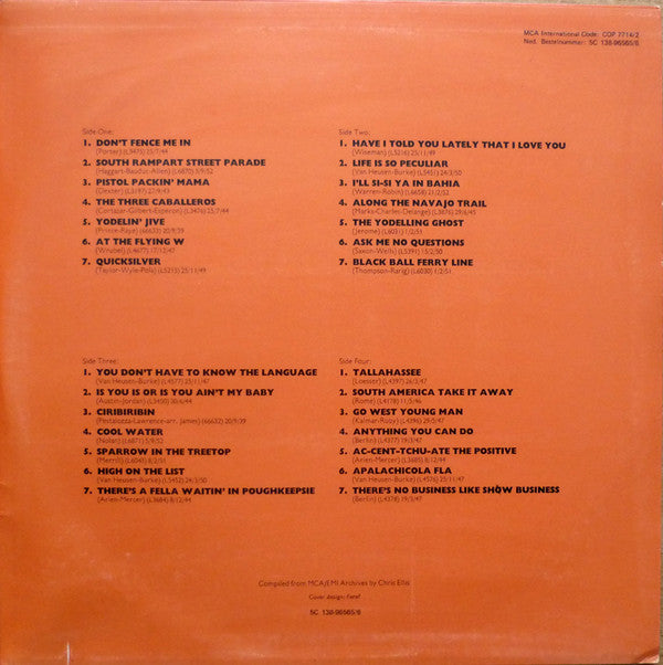 Bing Crosby And The Andrews Sisters : Bing And The Andrews Sisters (2xLP, Comp, Gat)