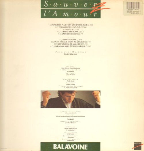 Balavoine* : Sauver L'Amour (LP, Album)