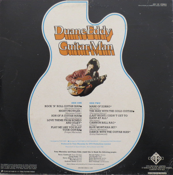 Duane Eddy : Guitar Man (LP, Album)