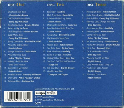 Various : Blues Legends (Box + 3xCD, Comp)