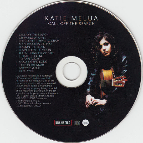 Katie Melua : Call Off The Search (CD, Album, Enh)