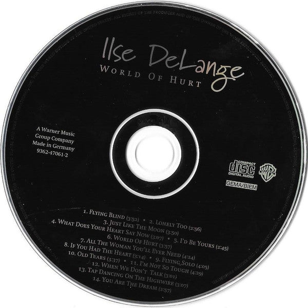 Ilse DeLange : World Of Hurt (CD, Album, RP)