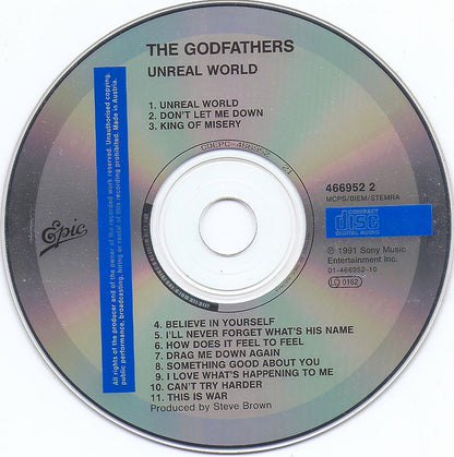 The Godfathers : Unreal World (CD, Album)