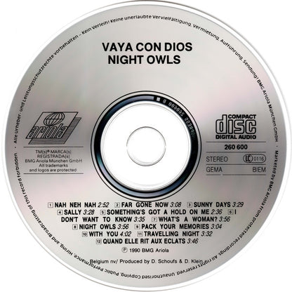 Vaya Con Dios : Night Owls (CD, Album)