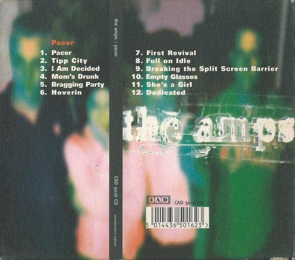 The Amps : Pacer (CD, Album, Dig)