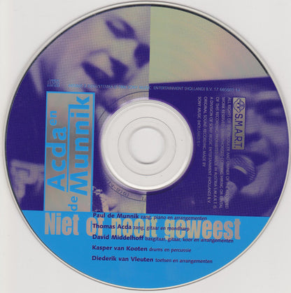 Acda en de Munnik : Niet Of Nooit Geweest (CD, Maxi)