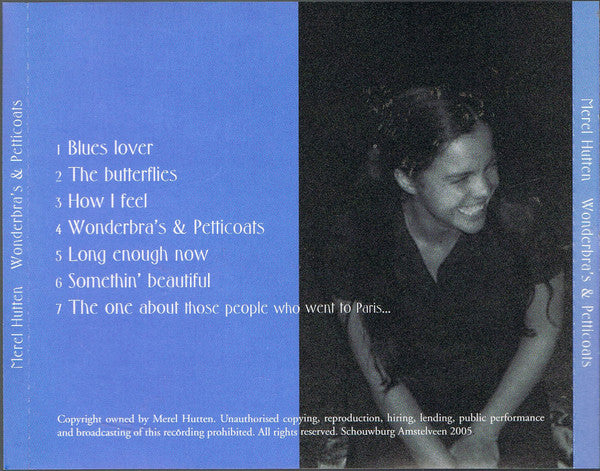 Merel Hutten : Wonderbra's & Petticoats (CD, Album)