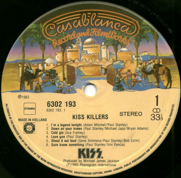 Kiss : Killers (LP, Comp)