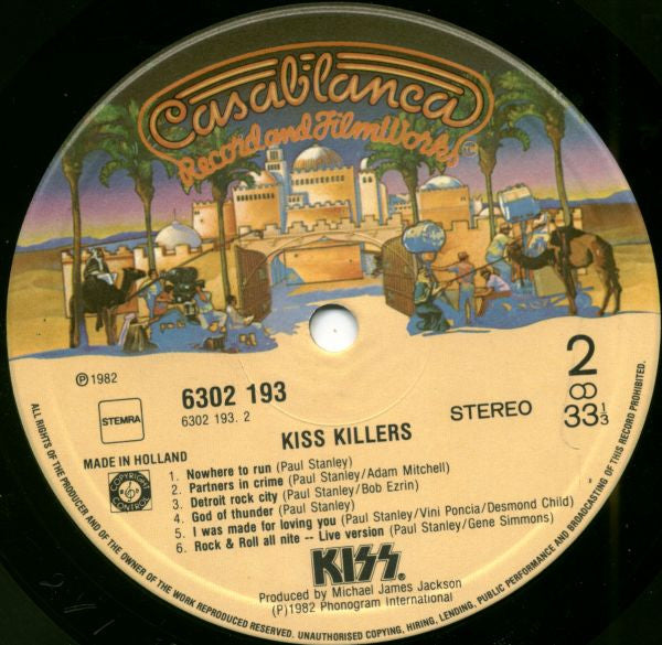 Kiss : Killers (LP, Comp)